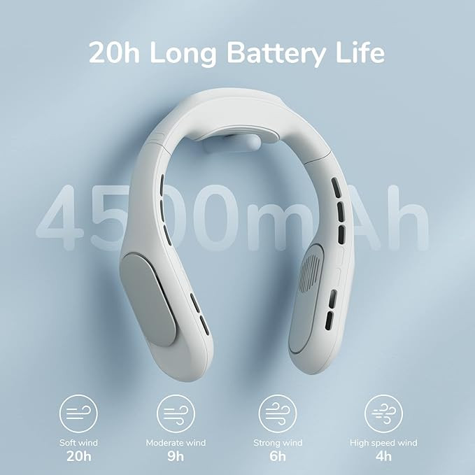 پنکه گردنی شارژی جیسولایف مدل FA35 Pro